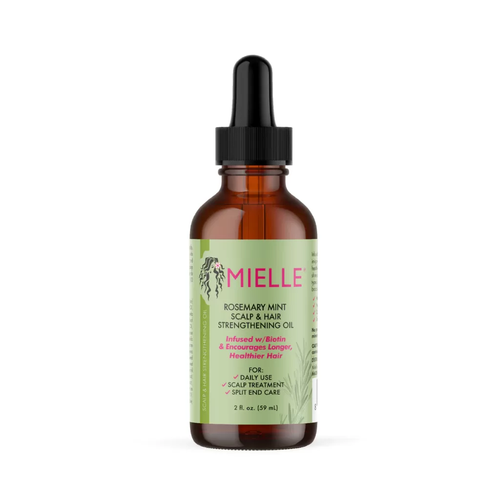 Mieille Rosemary Mint Scalp & Hair Strengthening Oil