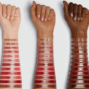 She glam take a hint lip tint swatches