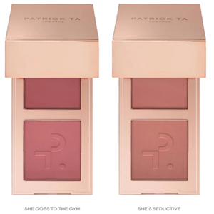 PATRICK TA  Mini Must-Have Major Headlines Double-Take Cr&egrave;me & Powder Blush Duo Set