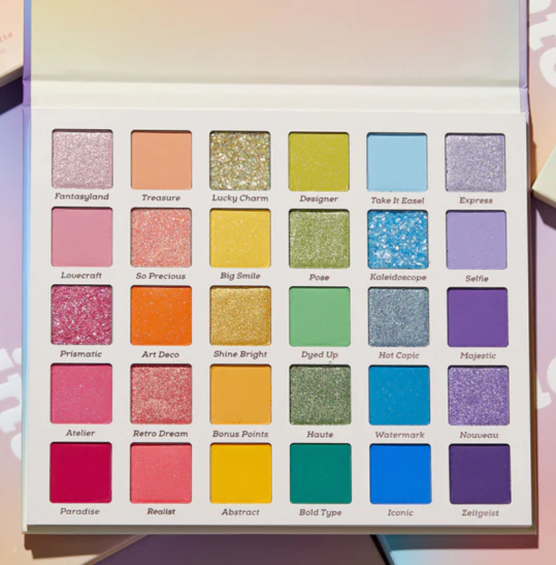 COLOURPOP Fade Into Hue Rainbow Powder Palette